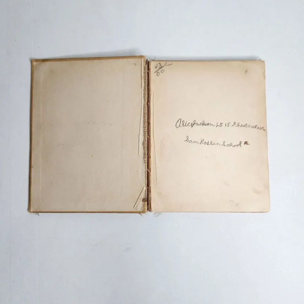 Antique 1902 A Child's Garden of Verses Robert Louis Stevenson Illustrated Book‎
